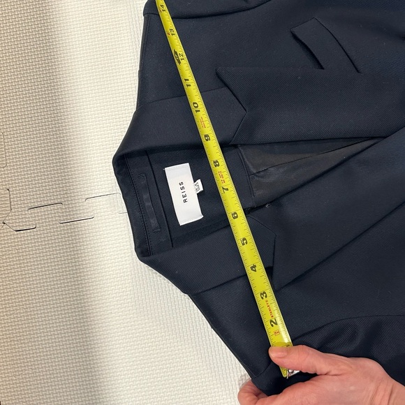 Reiss Astrid Wool Blend Midnight Blue Blazer - Picture 8 of 9